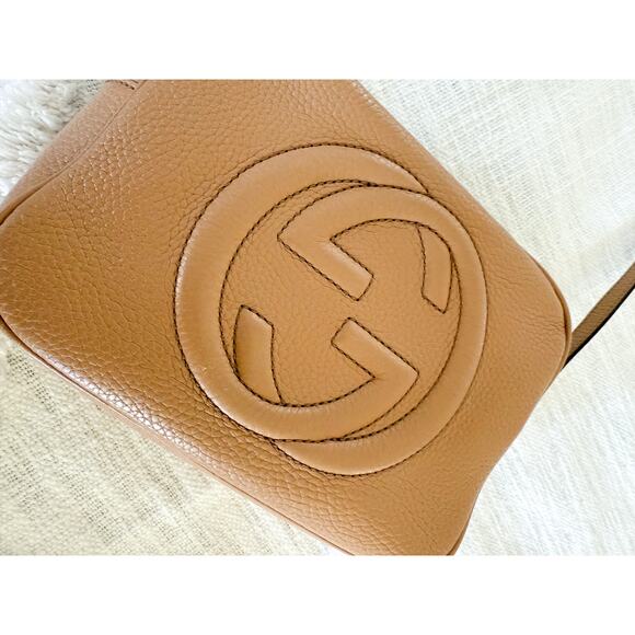 Gucci | Authentic Small Soho Disco Bag in Beige - Picture 7 of 16